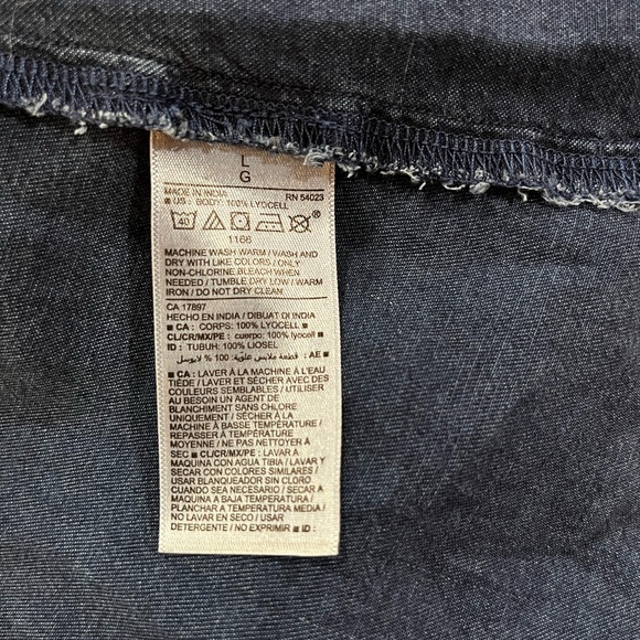 Old Navy Blue Sundress Sleeveless Spaghetti Strap - Picture 6 of 8